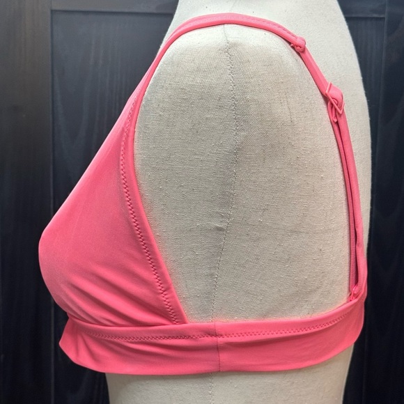 Aerie hot pink bikini top, size L - Picture 2 of 7